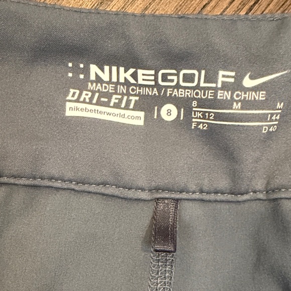 Nike Golf Dri-Fit Gray Women's Skort/Skirt 8 / Medium C27-033 - Picture 2 of 7